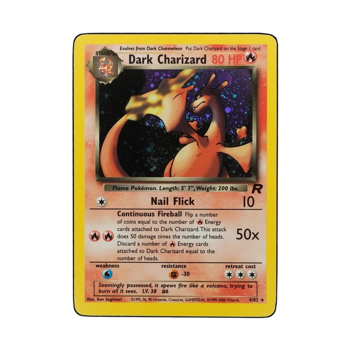 Pokemon outlet Dark Charizard 4